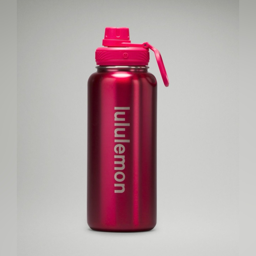 (300.) Lululemon Back to Life Sport Bottle 32oz *Shine